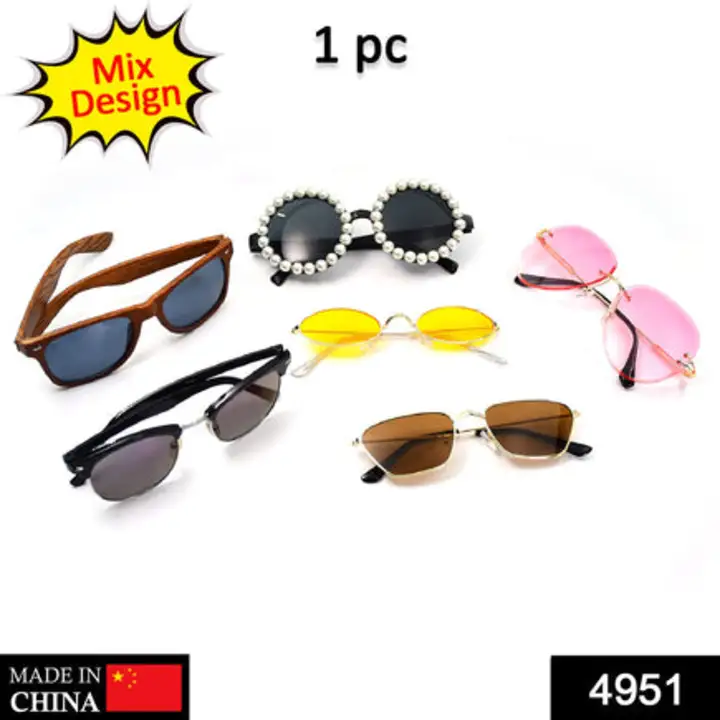 4951 1Pc Mix frame Sunglasses for men and... uploaded by DeoDap on 7/25/2023
