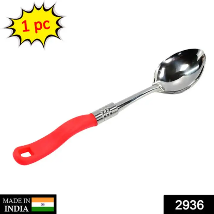 2936 Stainless Steel Serving Spoon with plastic handle uploaded by DeoDap on 7/25/2023