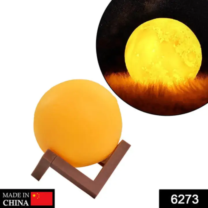 6273 Moon Night Lamp Yellow Colors Changing Touch... uploaded by DeoDap on 7/25/2023