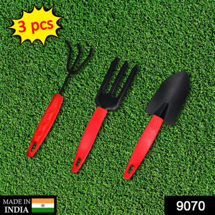 9070 3pcs Small sized Hand Cultivator, Small Trowel,... uploaded by DeoDap on 7/25/2023