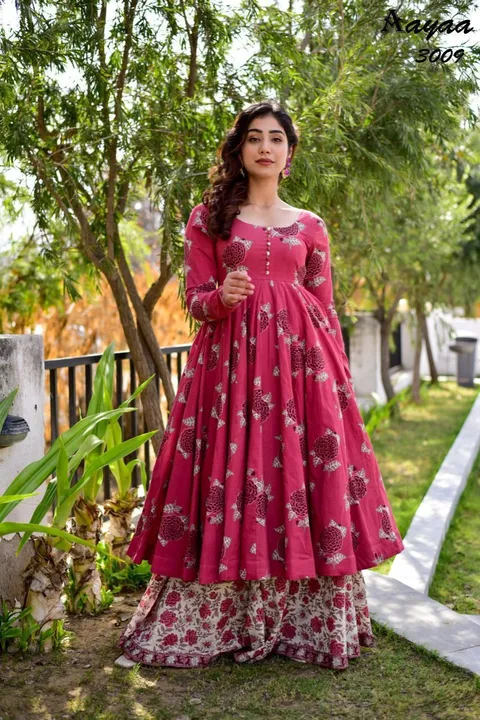 Fancy Long Gown (3007 to 3011) uploaded by Varun prints on 7/25/2023
