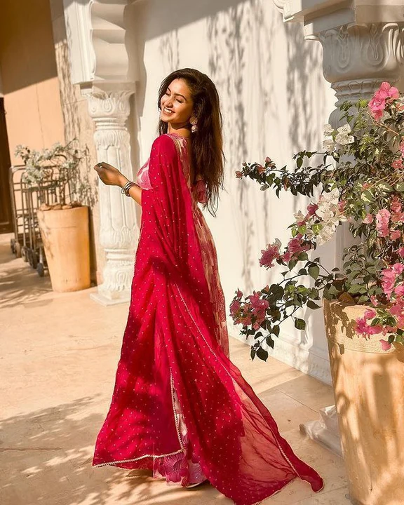 Sukhkrta Anarkali Gown  uploaded by Sukhkrta clothing  on 7/25/2023