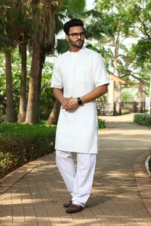 Linen blend Modi Kurtas  uploaded by Authentics on 7/25/2023