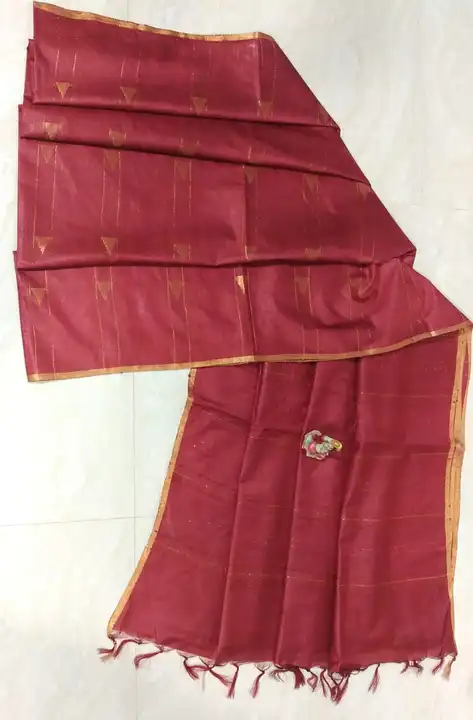 Viscose silk saree  uploaded by Weavers gallery on 7/25/2023