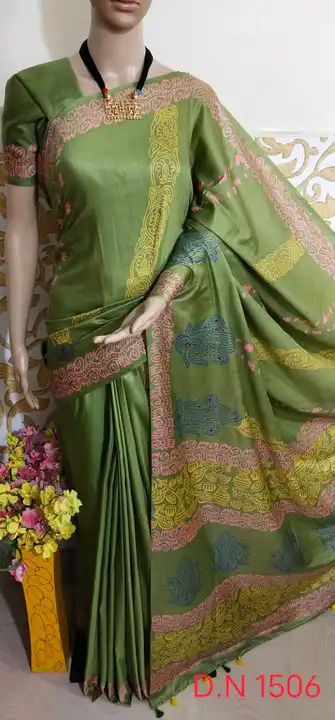Katan stepl silk saree  uploaded by Weavers gallery on 7/25/2023