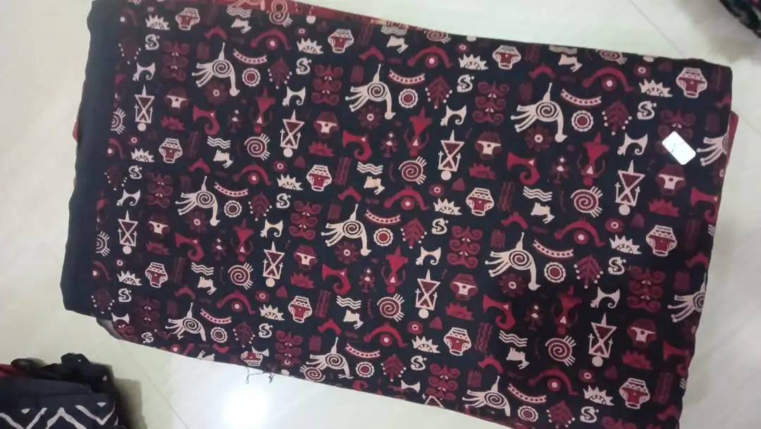 Azrakh pure cotton fabrics  uploaded by Isha Fabrex on 7/25/2023