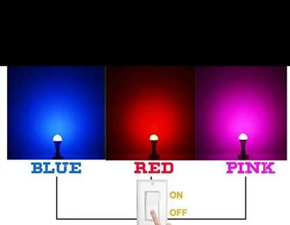 3A BRIGHT 9 Watt B22 Bullet 3-in-1 LED Bulb (Red/Blue/Pink) Buy 1 Get 1 Free uploaded by JALIYAN SALES on 7/25/2023