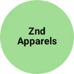 Business logo of ZND APPARELS