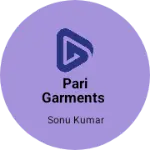 Business logo of PARI GARMENTS