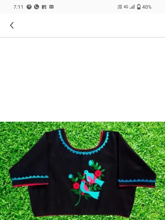 Warehouse Store Images of Embroidery blouse