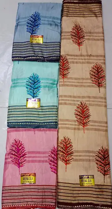 MEENA SILK. 
Fabric - Kumari With Mill Jari  uploaded by Brothers branded costumes on 7/25/2023