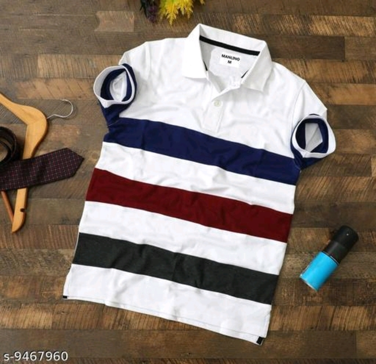 Trendy colour block Polo  tshirt uploaded by Maa lakhmi vastralay on 7/25/2023