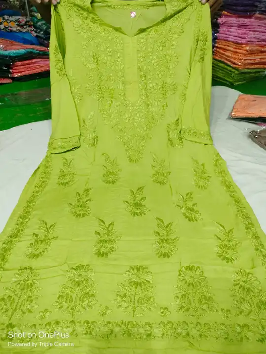 Model dyeable kurti uploaded by business on 7/25/2023