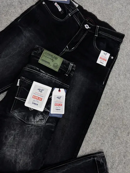 Mens jeans uploaded by Black Raw Jeans on 7/25/2023