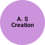 Business logo of A. S creation