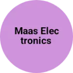 Business logo of MAAS ELECTRONICS