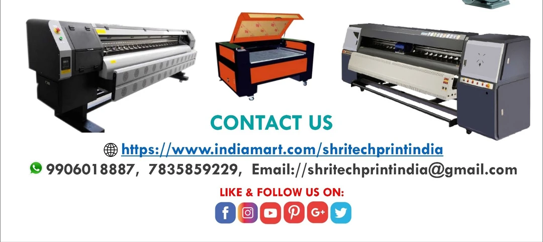 Visiting card store images of Shri Tech Print India
