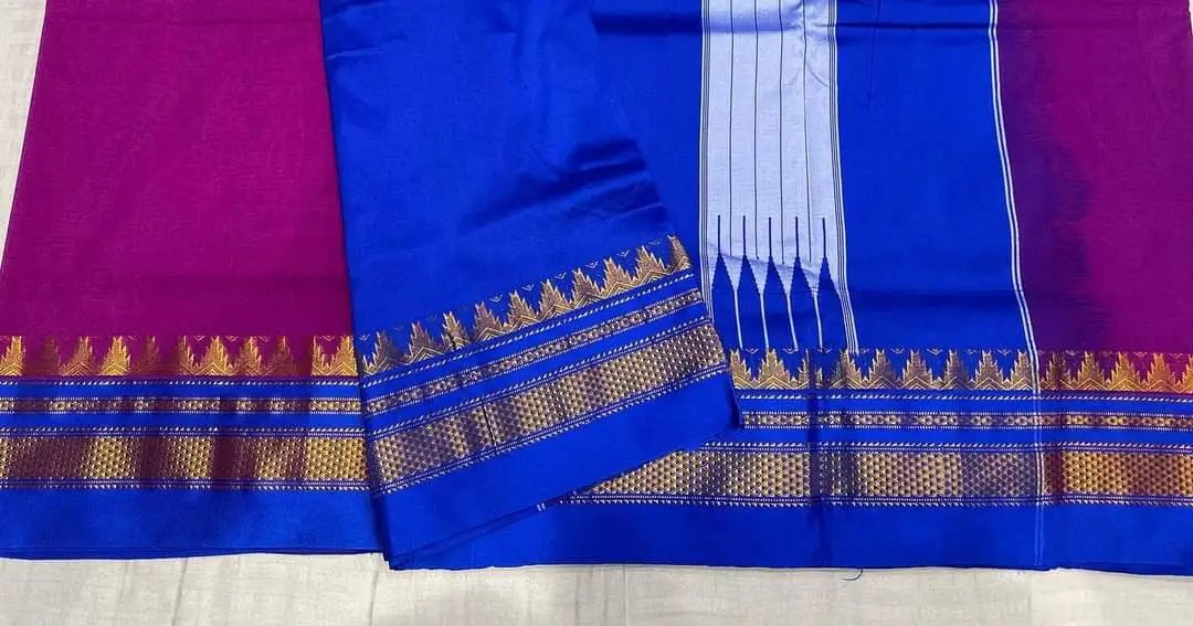 Ilkal silk saree's uploaded by Advik sarees textiles on 7/26/2023