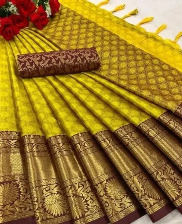 Cotton silk saree uploaded by Pragya collection on 7/26/2023