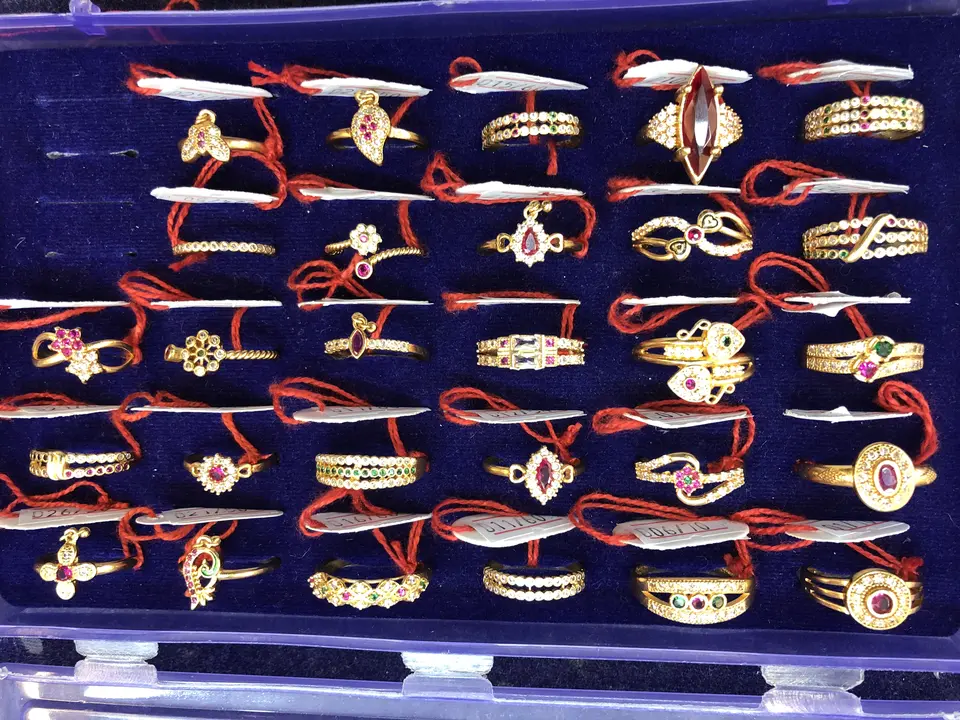 Micro gold siting daimond ring uploaded by Harshiddhi kangan on 7/26/2023