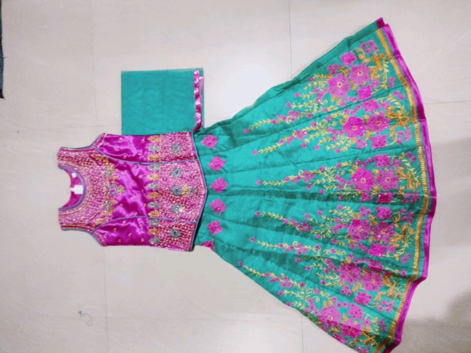 Girl lehenga  uploaded by Puja's collection on 7/26/2023