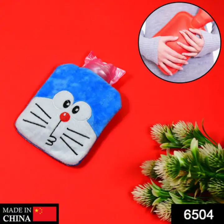 6504 Doremon small Hot Water Bag with Cover... uploaded by DeoDap on 7/26/2023