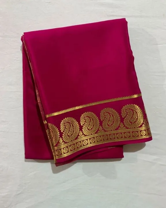 Semi Mysore silk sarees uploaded by VARDHAK COLLECTION  on 7/26/2023