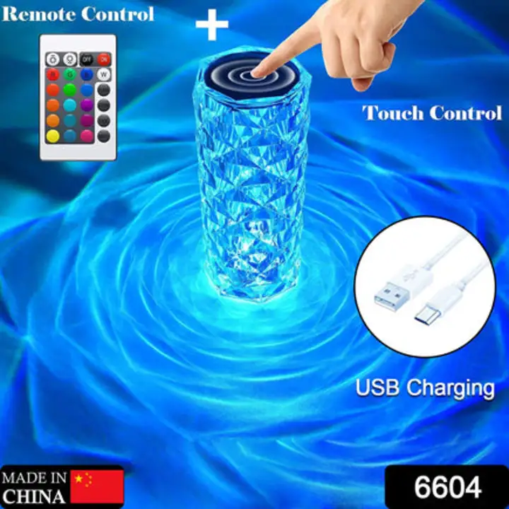 6604 Crystal Touch Night Light (16 Colors) -... uploaded by DeoDap on 7/26/2023