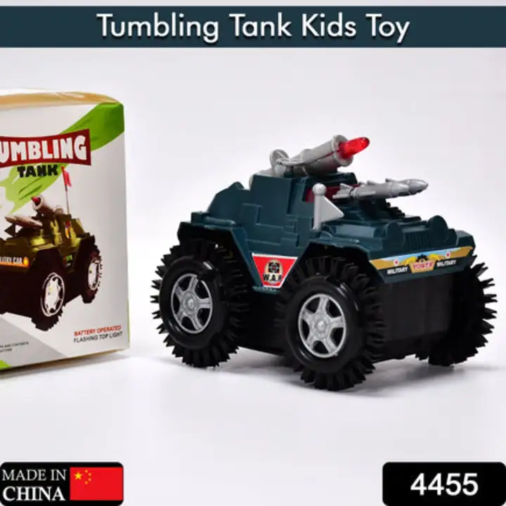 4455 Children's Joy Tumbling Tank Toy Car uploaded by DeoDap on 7/26/2023