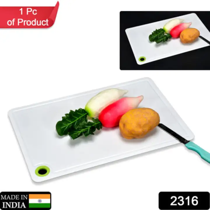 2316 Fruit & Vegetable Chopping Board Plastic Cutting... uploaded by DeoDap on 7/26/2023