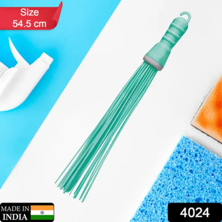 4024 Plastic Hard Bristle Broom for Bathroom Floor... uploaded by DeoDap on 7/26/2023
