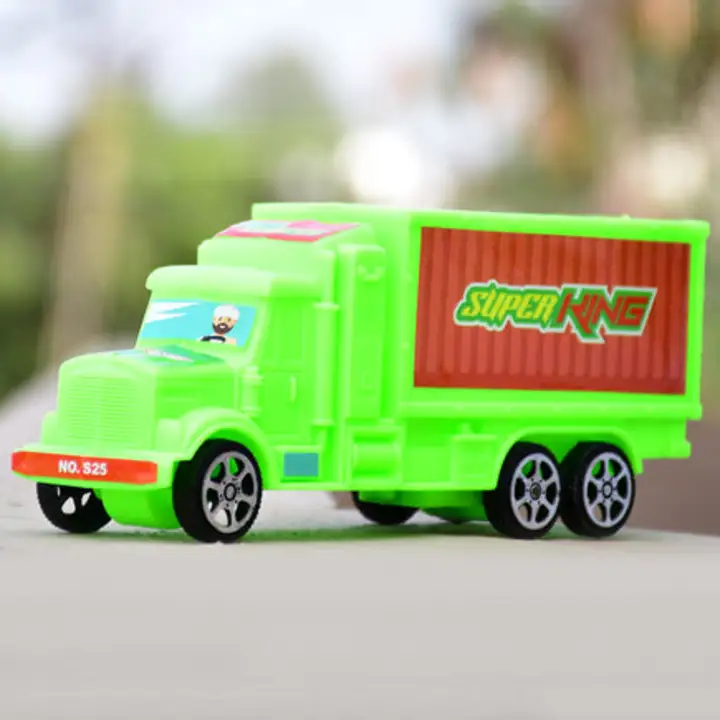 4467 Plastic Container Cargo Truck toy for kids uploaded by DeoDap on 7/26/2023