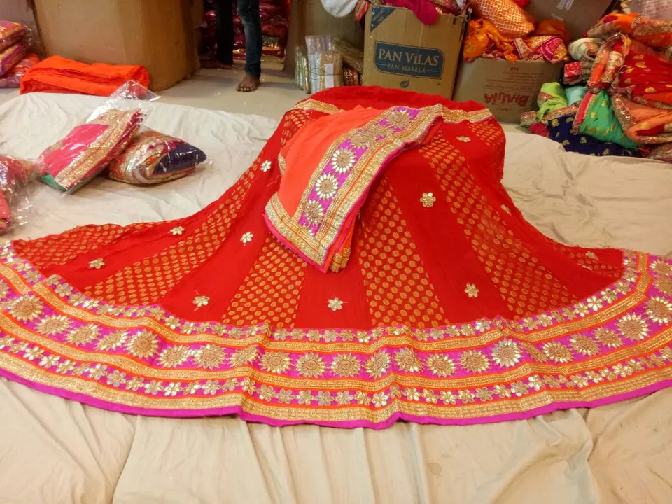 Rajasthani lehanga choli gt uploaded by pink Rose fashion Store  on 7/26/2023