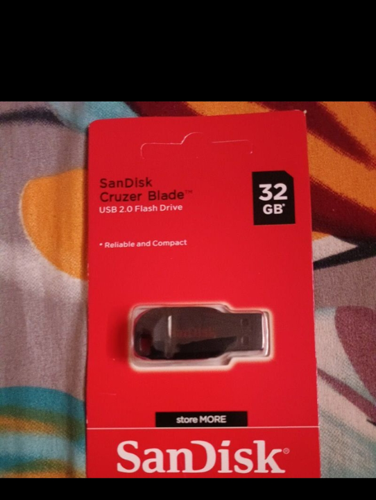 SanDisk Pendrive 32gb uploaded by Mobile Accoccries  on 7/26/2023