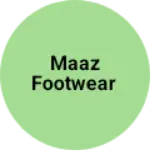 Business logo of Maaz footwear