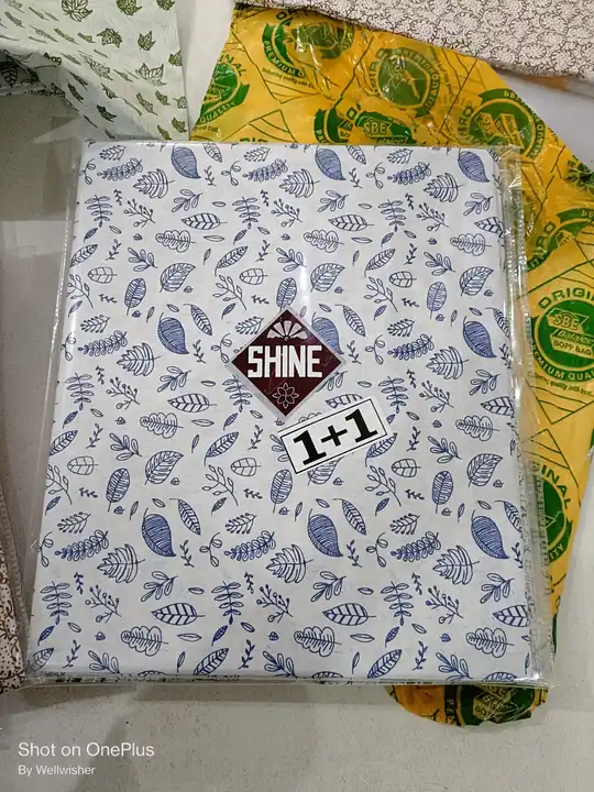 Shine bedsheet uploaded by Shyam Sunder & Co. on 7/26/2023