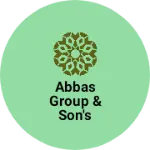 Business logo of Abbas group & son's