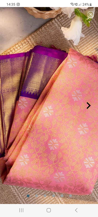 Silk saree uploaded by Navya clothing on 7/26/2023