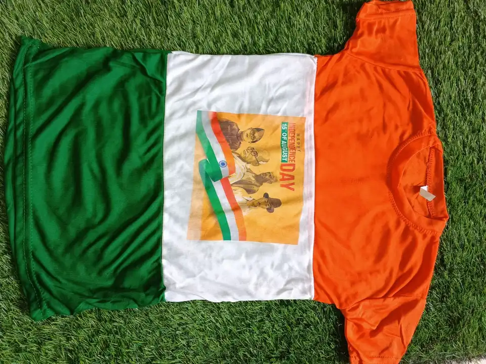 15 August t shirt Available  minimum quantity 100 pieces  uploaded by N S Enterprise on 7/26/2023