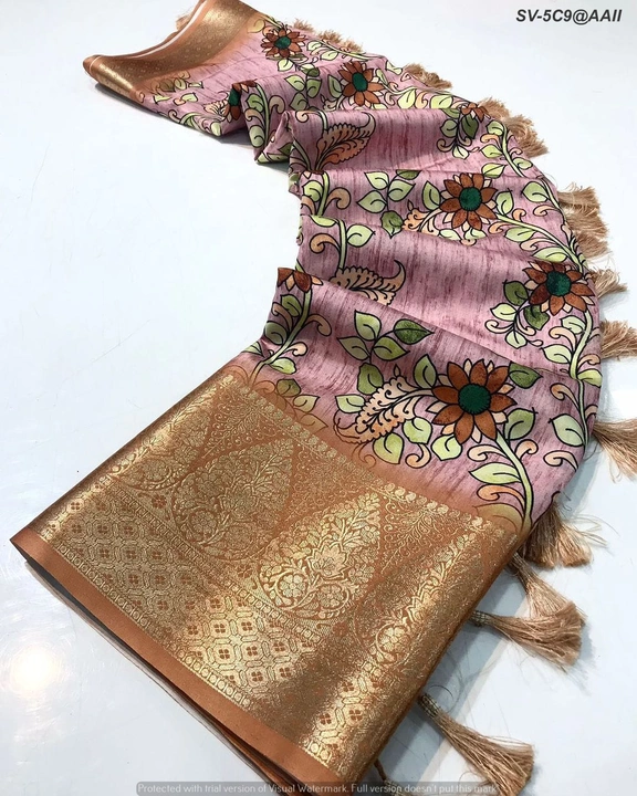 Soft silk saree uploaded by Suyukti Creation on 7/26/2023