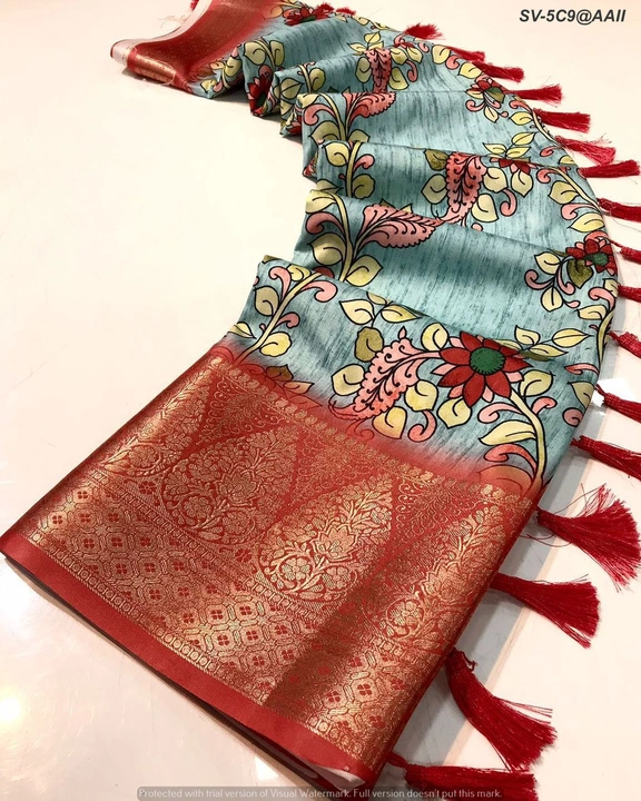 Soft silk saree uploaded by Suyukti Creation on 7/26/2023