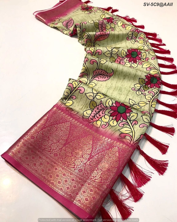 Soft silk saree uploaded by Suyukti Creation on 7/26/2023