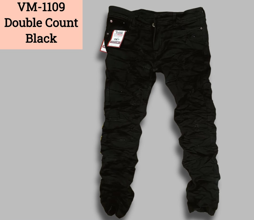 Men's Black jeans  uploaded by Online offline factory on 7/26/2023