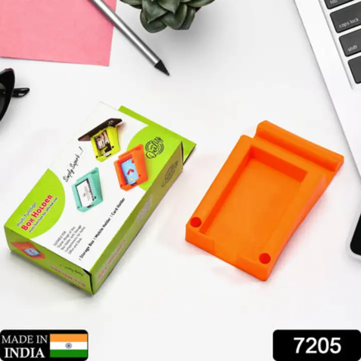 7205 Business Card & Mobile Holder Plastic Multi-function... uploaded by DeoDap on 7/26/2023