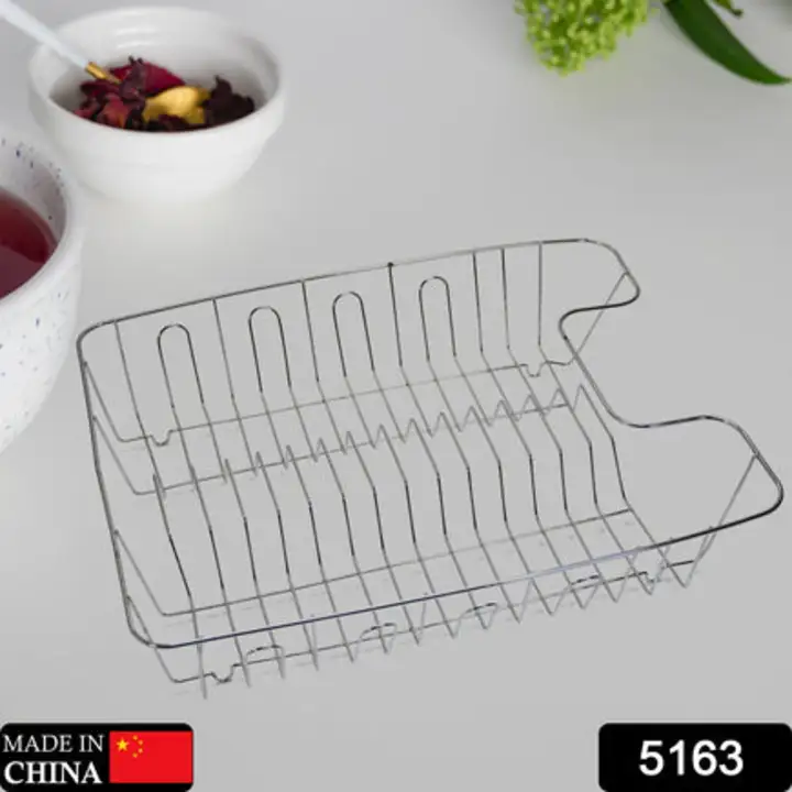 5163 Stainless Steel Dish Drainer 43cm For Kitchen... uploaded by DeoDap on 7/26/2023
