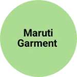 Business logo of Maruti garment