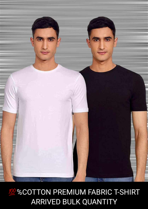 plain Tshirt  📞8268300027 uploaded by MUMBAI SHIRTS 📞 on 7/26/2023