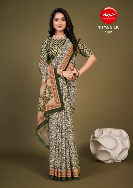 Nitya Silk  - 10 uploaded by Apple sarees on 7/26/2023