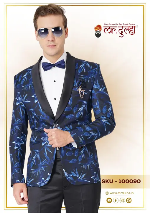 Digital Printed Blazer New Collection by Mr Dulha Brand uploaded by business on 7/26/2023