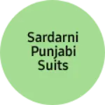 Business logo of Sardarni punjabi suits